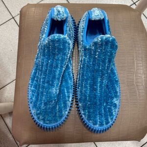 Bottega Veneta Sky Blue Plush shoes